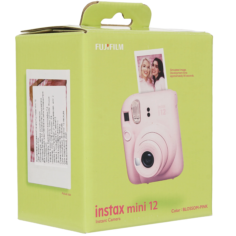 Фотоаппарат моментальной печати Fujifilm Instax Mini 12 Blossom Pink