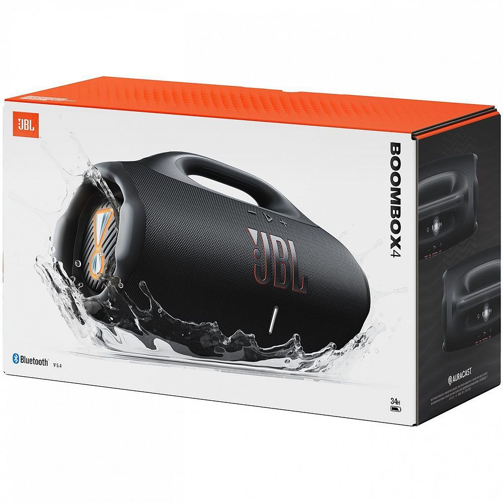 Портативная колонка JBL Boombox 4 Black
