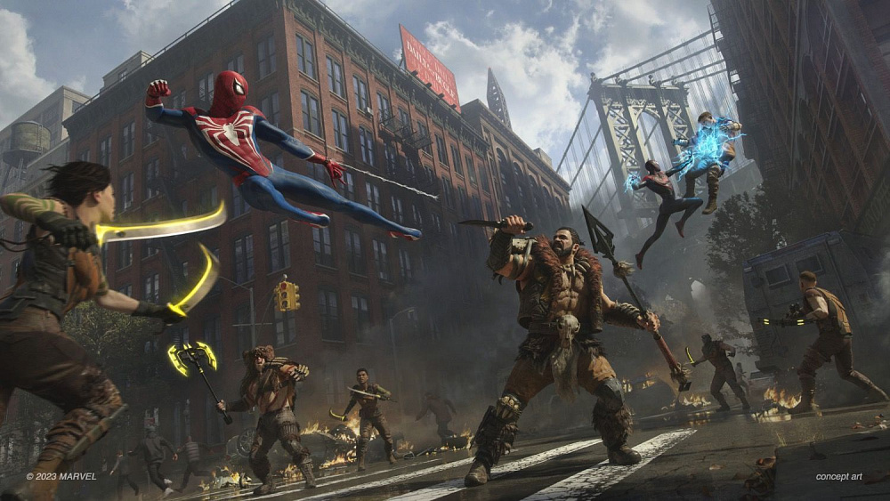 Игра Marvel's Spider Man 2 на PS5