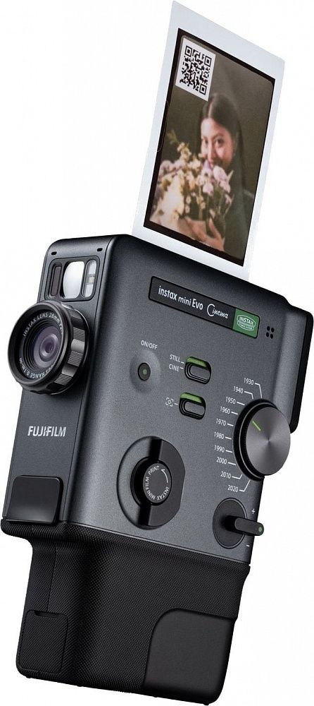 Фотоаппарат моментальной печати Fujifilm Instax Mini Evo Cinema Black