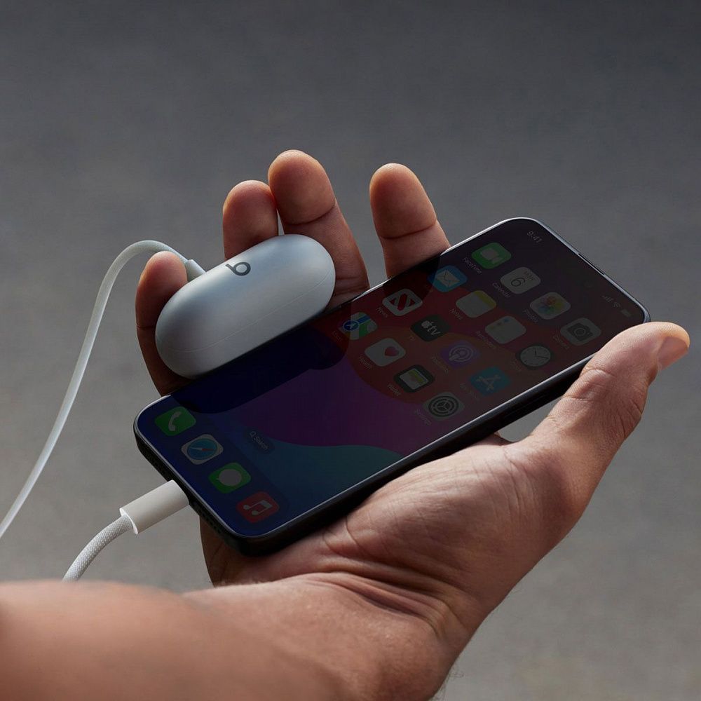 Беспроводные наушники Beats Solo Buds Storm Gray