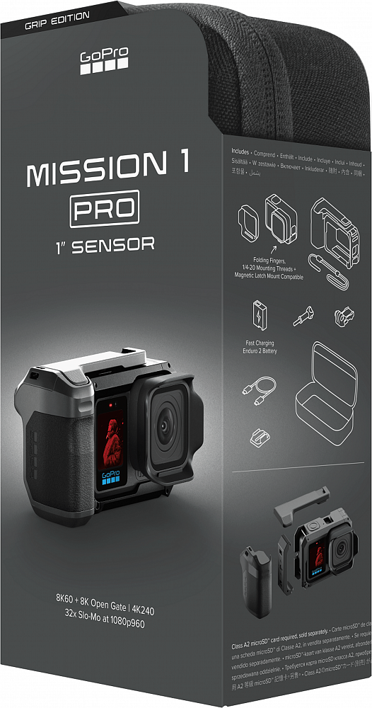 Экшн-камера GoPro MISSION 1 PRO Grip Edition