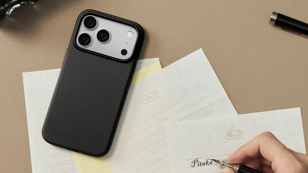 Чехол Pitaka UltraGuard Case для iPhone 17 Pro Black/Gray
