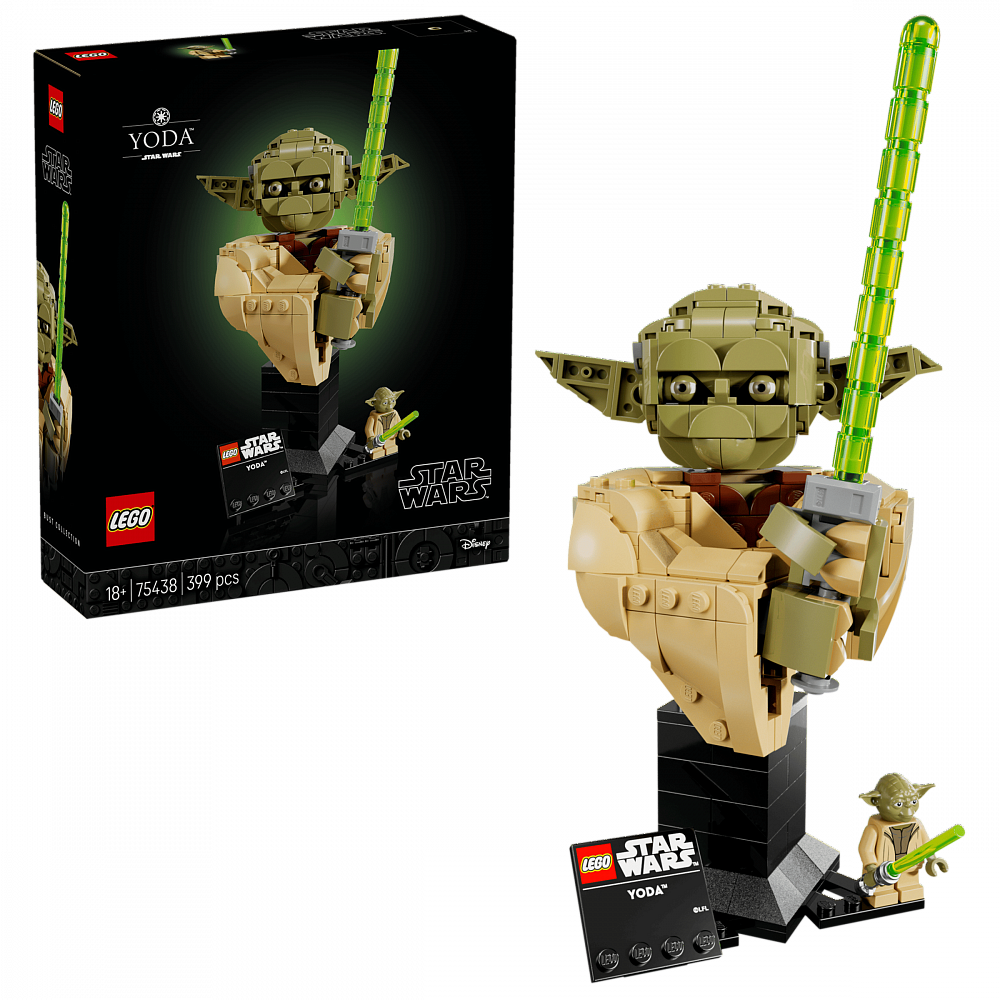 Конструктор LEGO Star Wars «Бюст Йоды» 75438