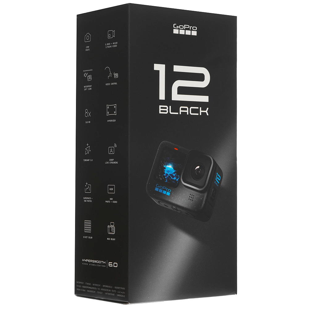 Экшн-камера GoPro HERO 12 Black