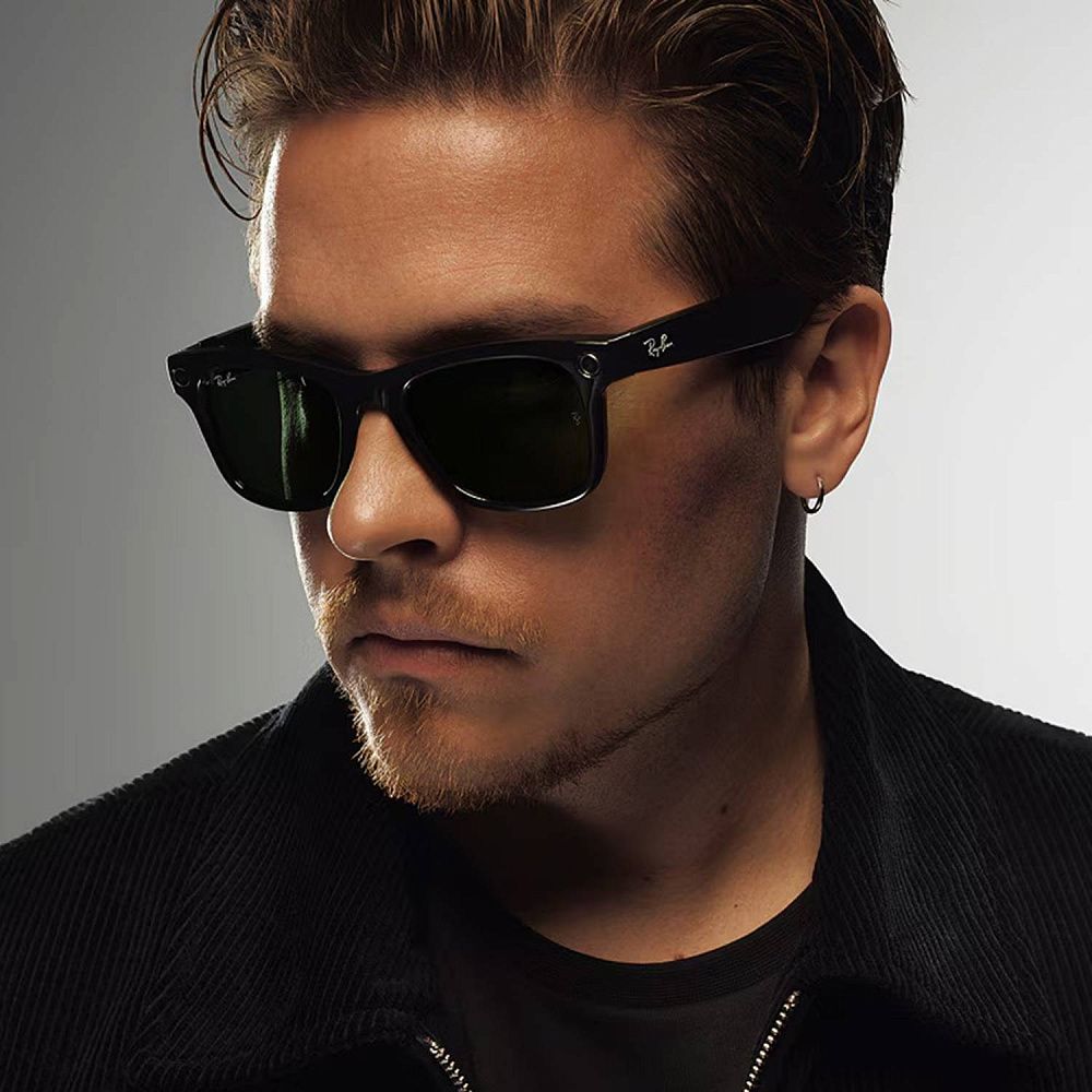 Умные очки Ray-Ban Meta Wayfarer (Gen 2) Matte Black / Transitions Grey (Large)