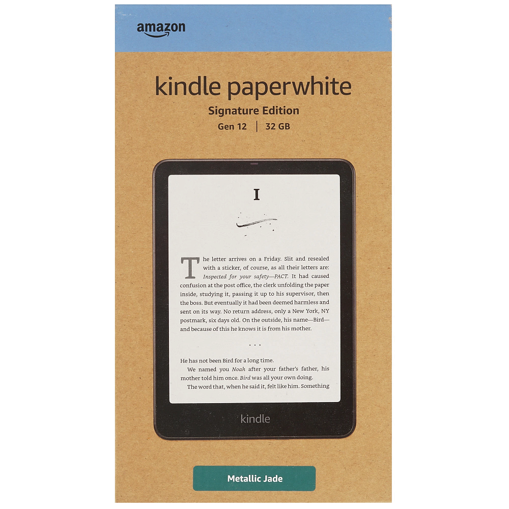 Электронная книга Amazon Kindle PaperWhite 12 32GB Wi-Fi Metallic Jade (Signature Edition)