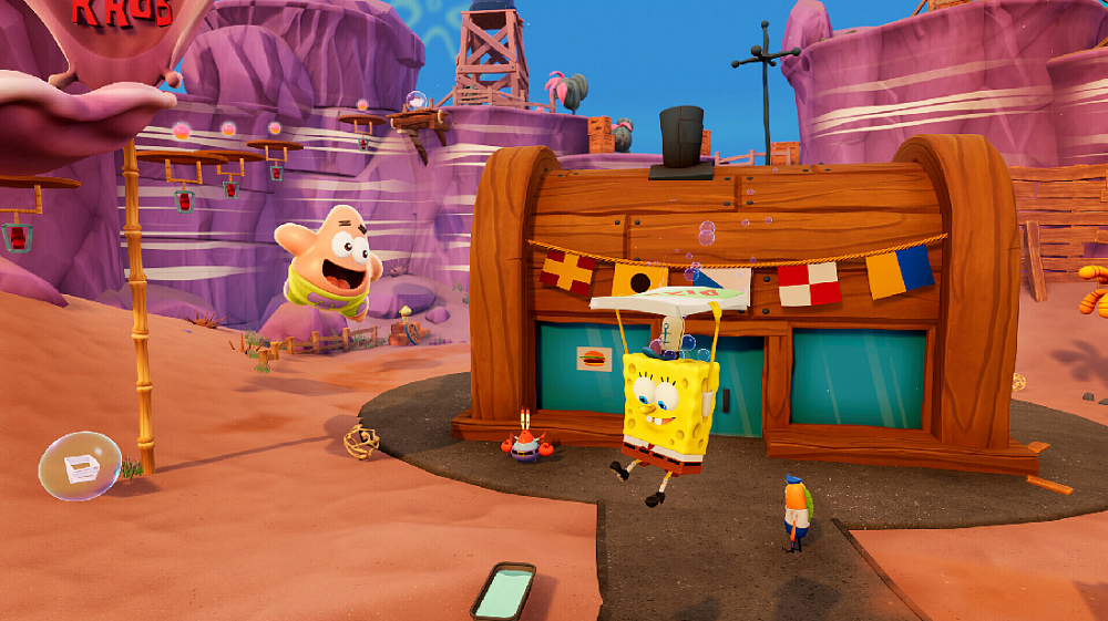 Игра SpongeBob SquarePants The Cosmic Shake на PS5