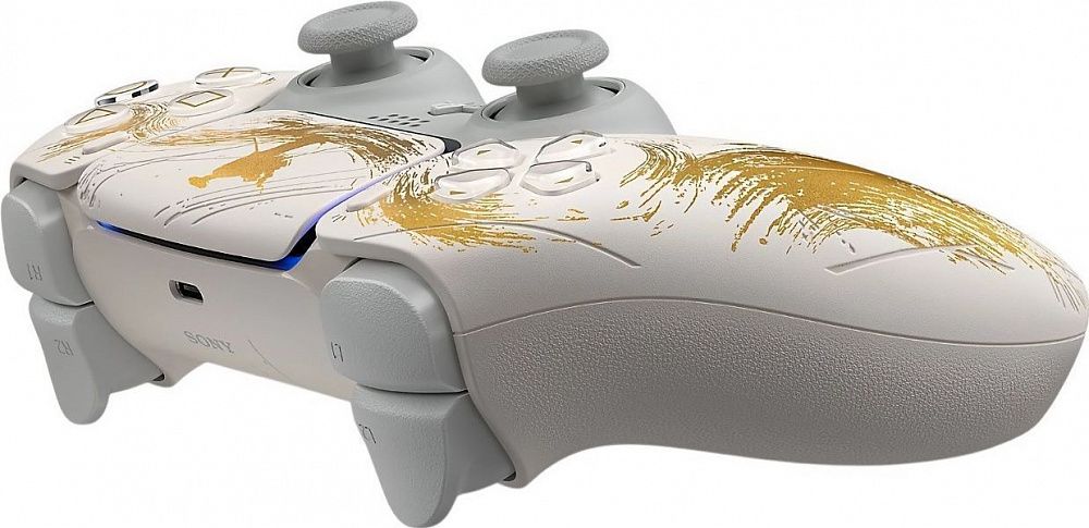 Геймпад беспроводной PlayStation DualSense Ghost of Yotei Gold Limited Edition