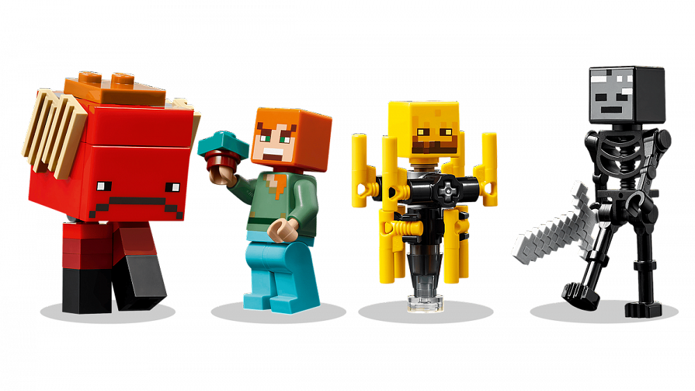 Конструктор LEGO Minecraft «Битва в лаве Нижнего мира» 21266