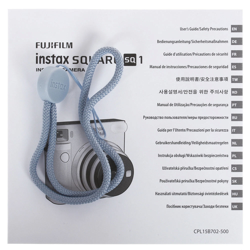Фотоаппарат моментальной печати Fujifilm Instax Square SQ1 Blue