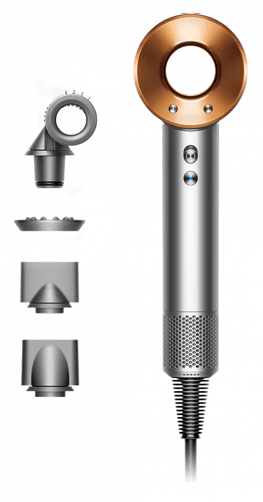 Фен Dyson Supersonic HD15 Nickel/Copper, EU вилка