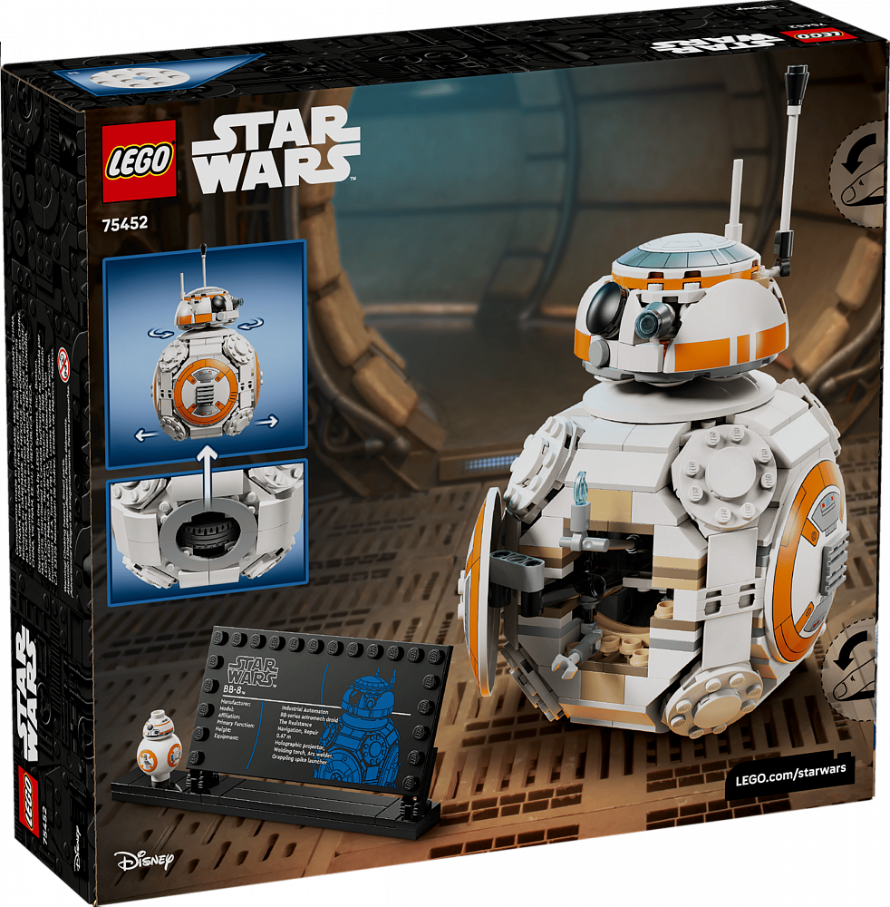 Конструктор LEGO Star Wars «Астромеханический дроид BB-8» 75452