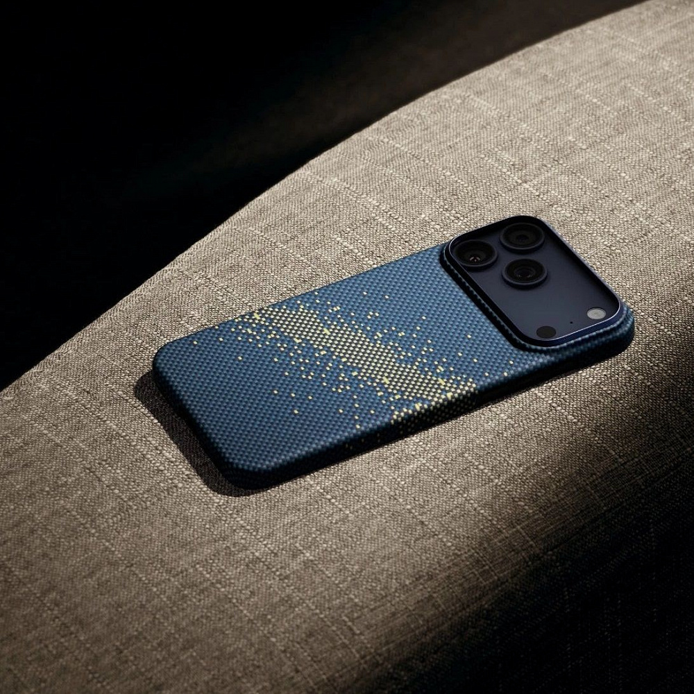 Чехол Pitaka Ultra-Slim Case для iPhone 17 Pro Milky Way Galaxy