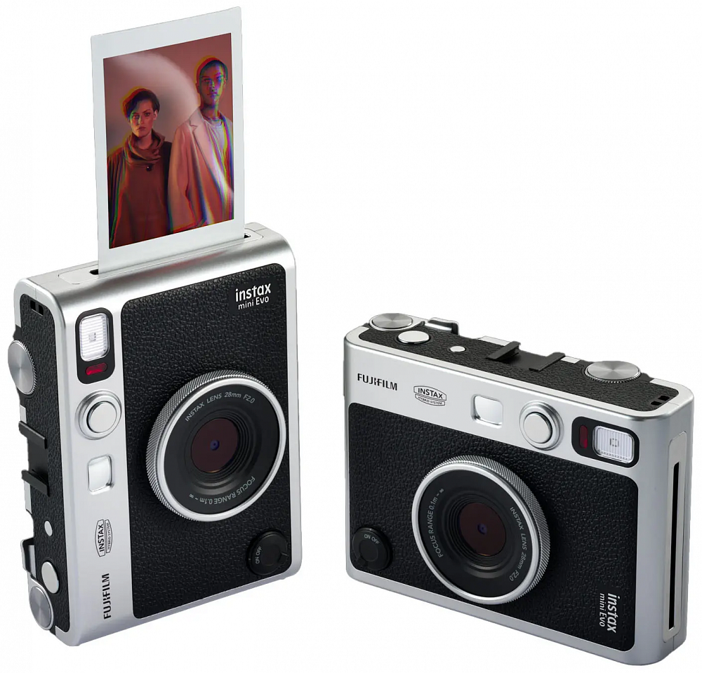 Фотоаппарат моментальной печати Fujifilm Instax Mini Evo Black