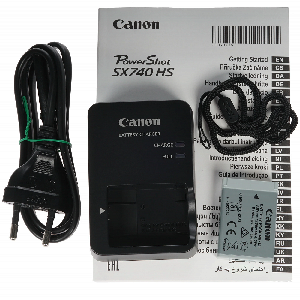 Компактный фотоаппарат Canon PowerShot SX740 HS Black