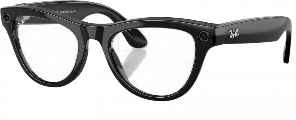 Умные очки Ray-Ban Meta Skyler (Gen 2) Shiny Black / Transitions Amethyst