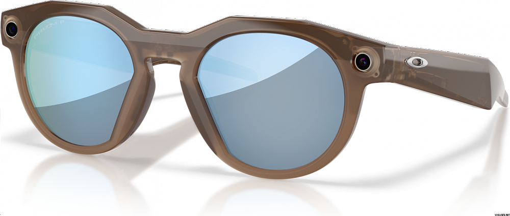 Умные очки Oakley Meta HSTN Brown Smoke / Prizm Deep Water Polarized