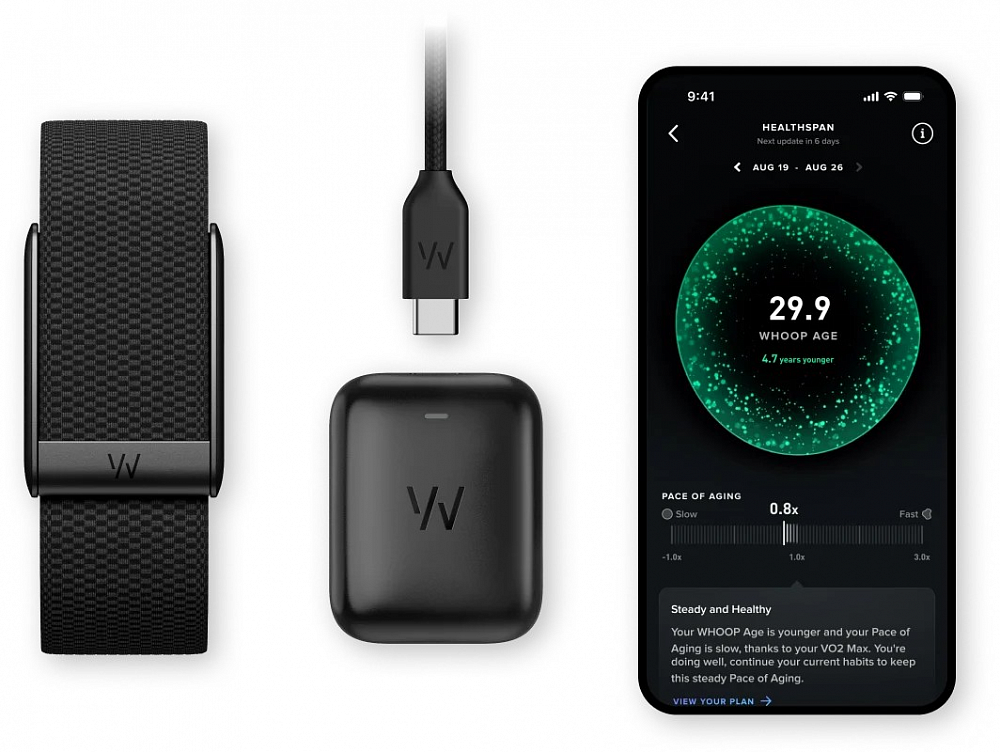 Фитнес-трекер Whoop 5.0 c подпиской Whoop Peak на 1 год