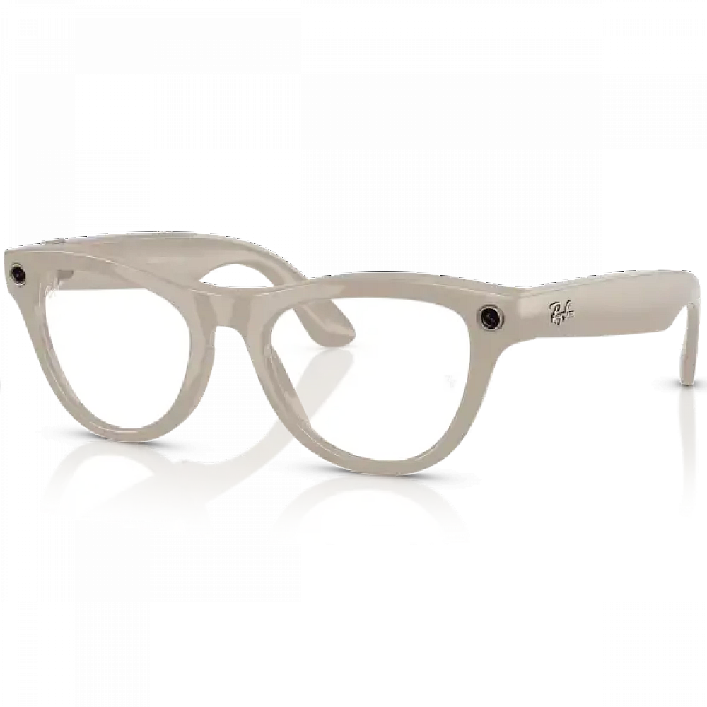 Умные очки Ray-Ban Meta Skyler (Gen 1) Shiny Chalky Gray / Transitions Sapphire