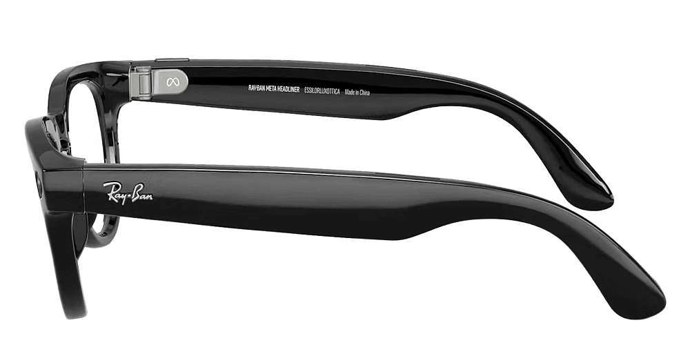 Умные очки Ray-Ban Meta Headliner (Gen 2) Shiny Black / Transitions Graphite Green
