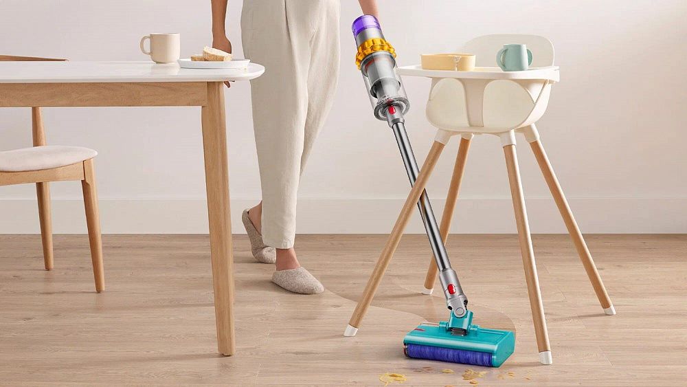 Пылесос Dyson V15S Detect Submarine (SV47) Yellow / Nickel