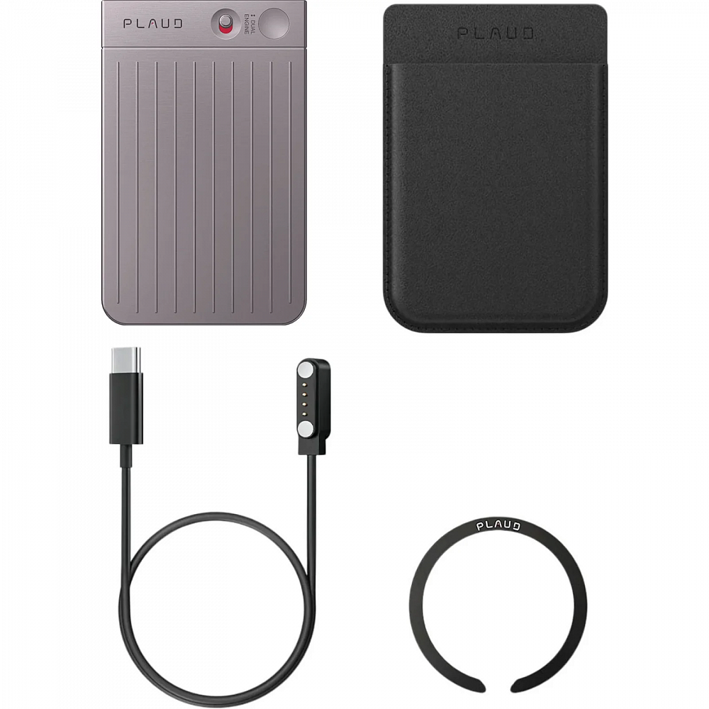AI диктофон Plaud Note 64GB Starlight (ChatGPT)