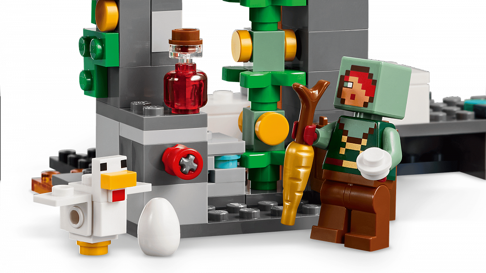 Конструктор LEGO Minecraft "Столкновение с Варденом" 21274