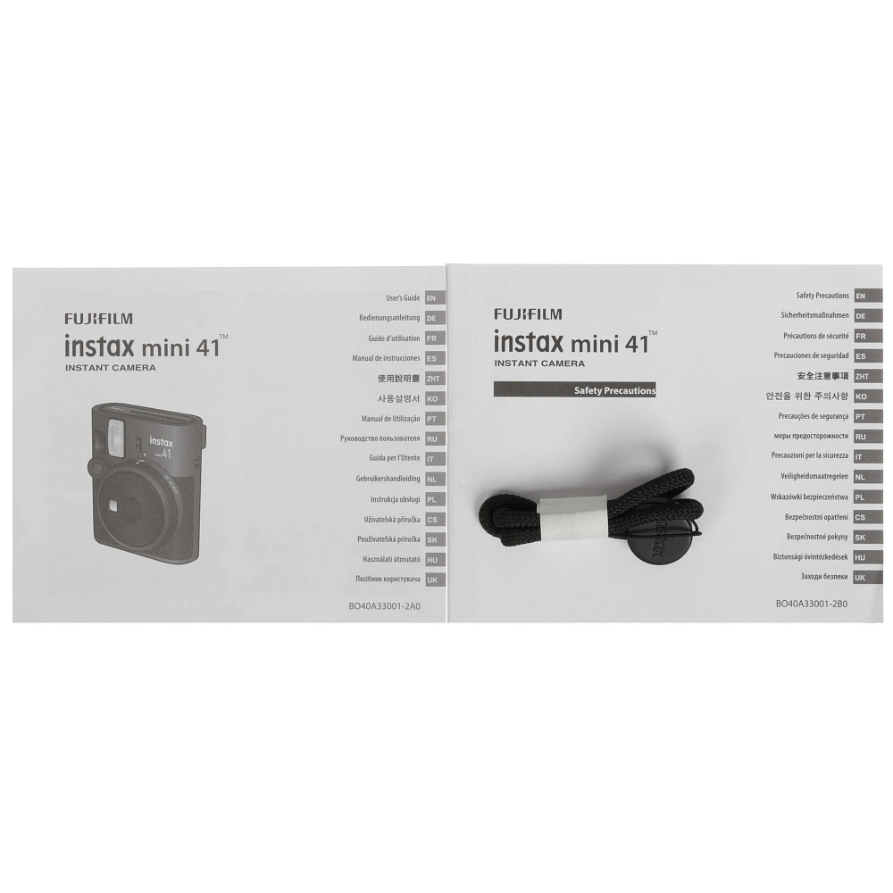 Фотоаппарат моментальной печати Fujifilm Instax Mini 41 Black