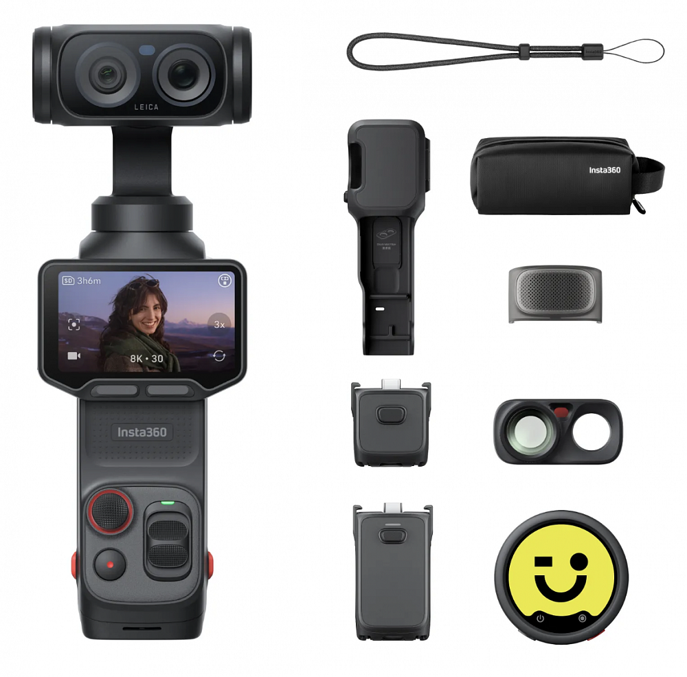 Камера Insta360 Luna Ultra Creator Bundle Cosmic Black