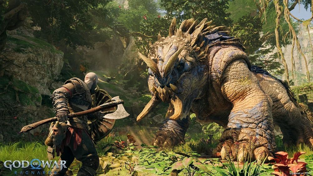 Игра God of War Ragnarok на PS5
