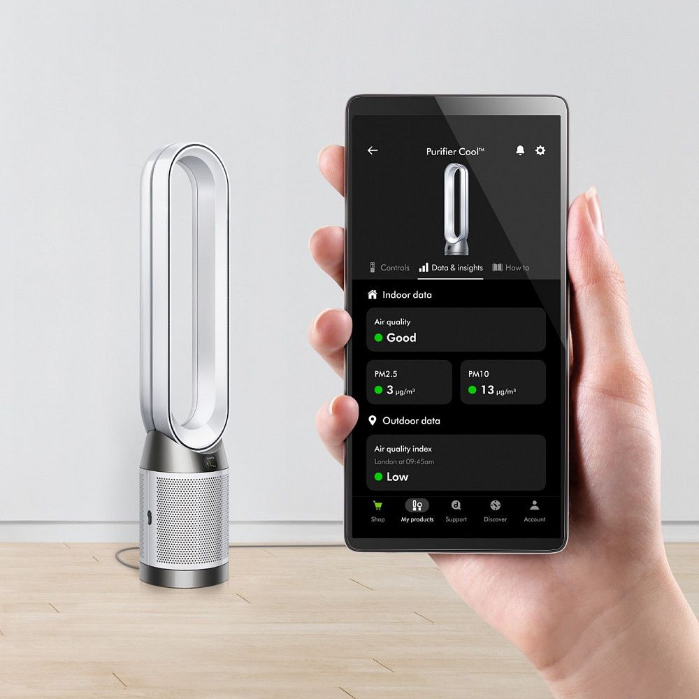 Очиститель воздуха Dyson Purifier Cool PC1 TP11 Purifying Fan White/Silver, EU вилка