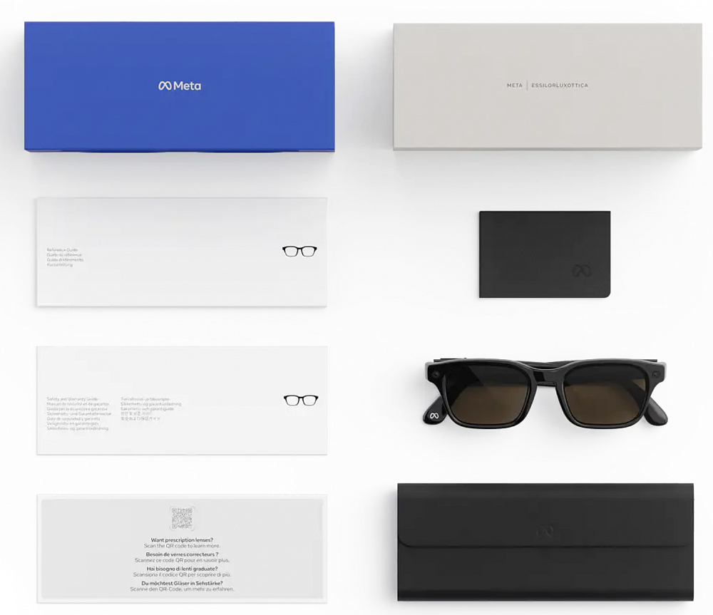 Умные очки Meta Adventurer Classic Black / Brown (Standard)