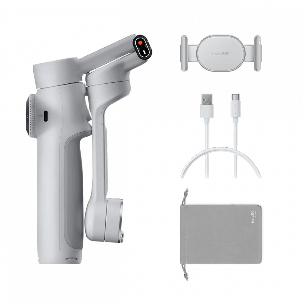 Стабилизатор Insta360 Flow 2 Standard Bundle Stone Gray