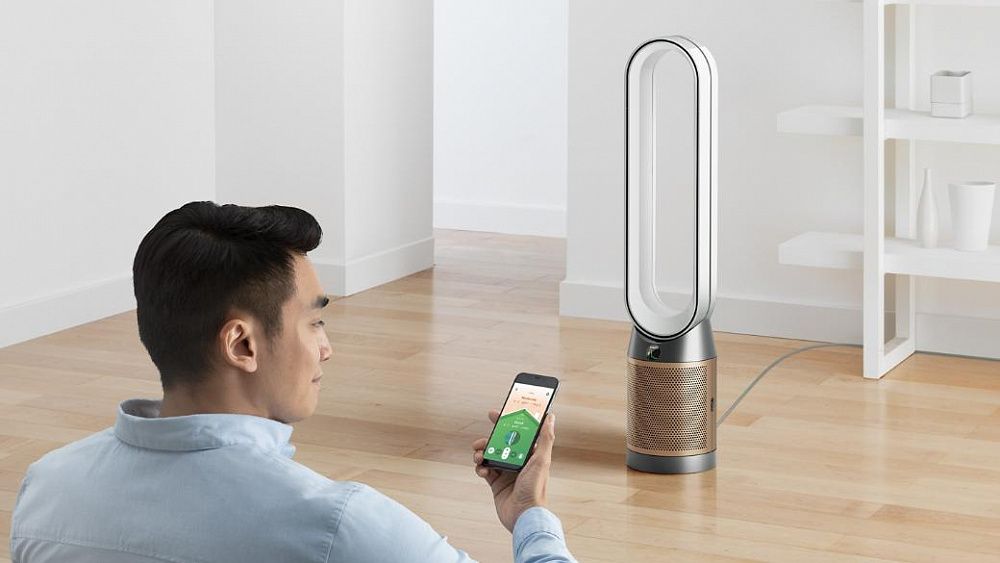 Очиститель воздуха Dyson Purifier Cool PC2 De-NOx TP12 Purifying Fan White/Gold