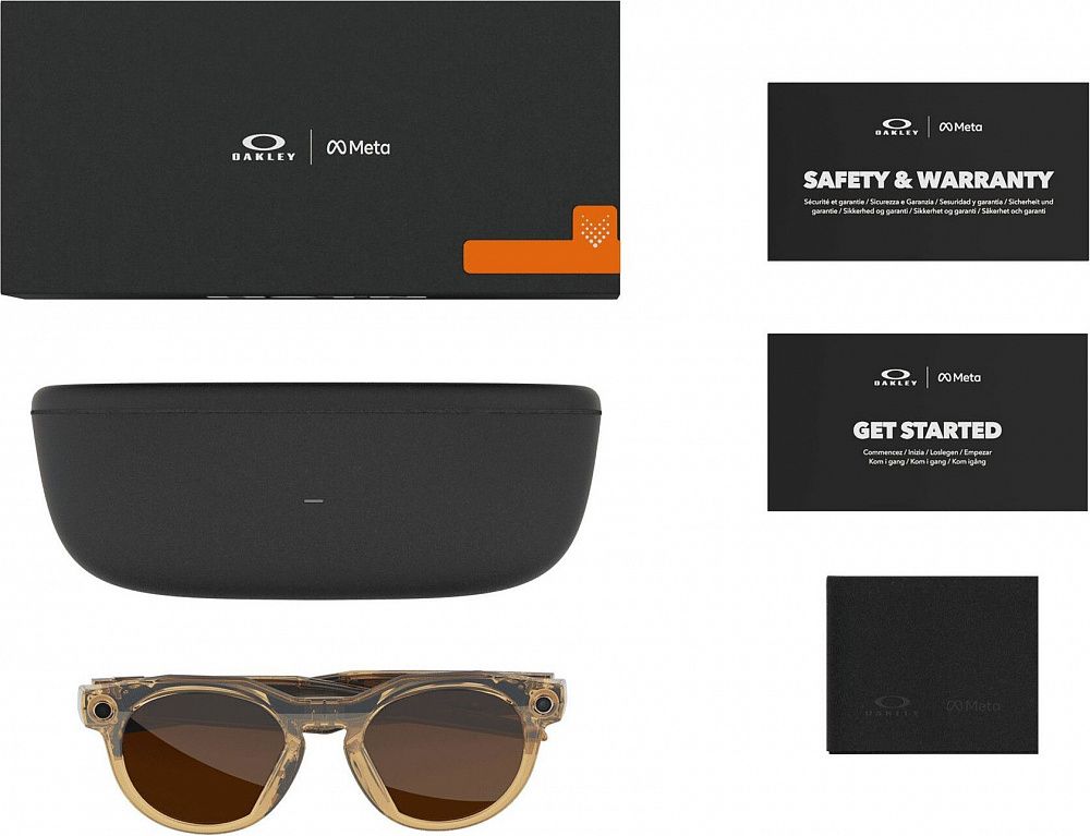 Умные очки Oakley Meta HSTN Light Curry / Transitions Brown