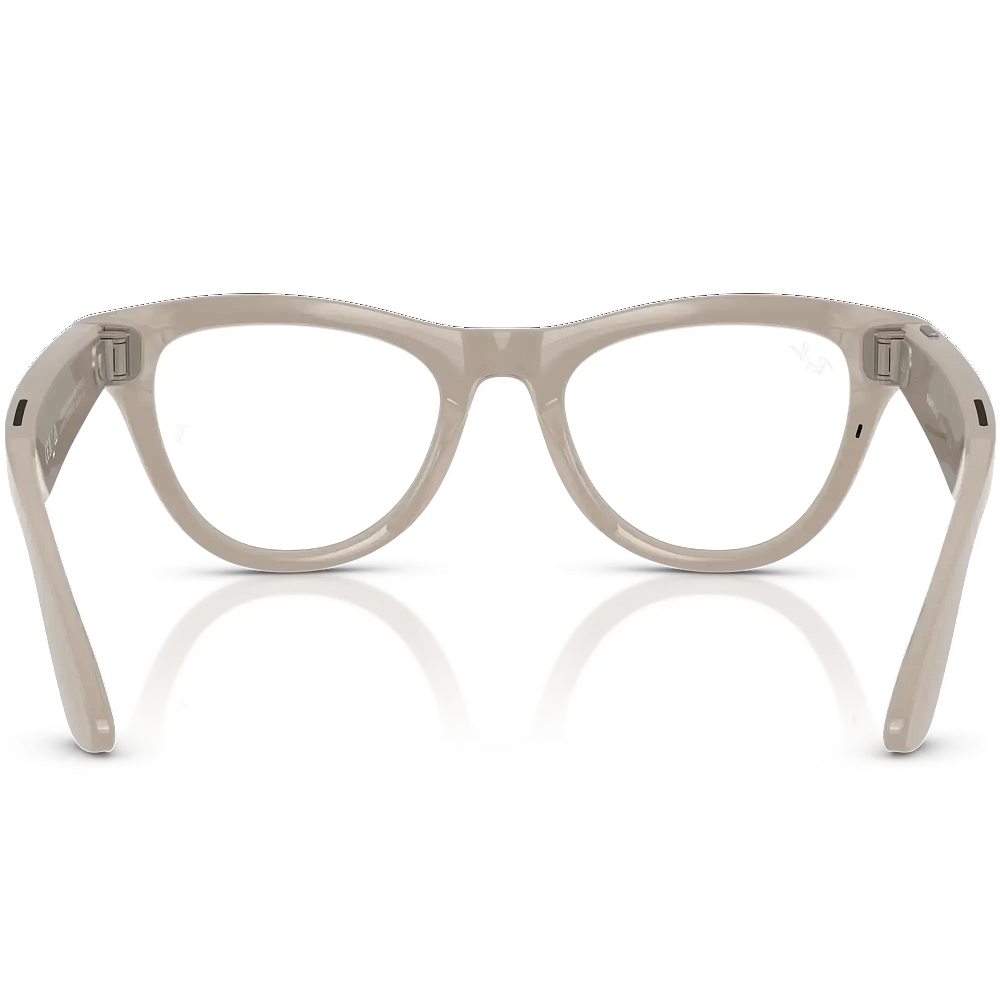 Умные очки Ray-Ban Meta Skyler (Gen 1) Shiny Chalky Gray / Transitions Sapphire