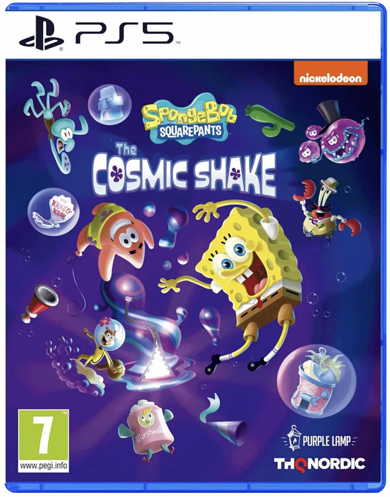 Игра SpongeBob SquarePants The Cosmic Shake на PS5