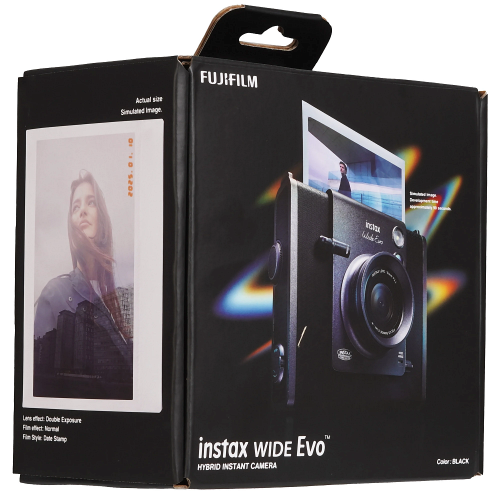 Фотоаппарат моментальной печати Fujifilm Instax Wide Evo Black