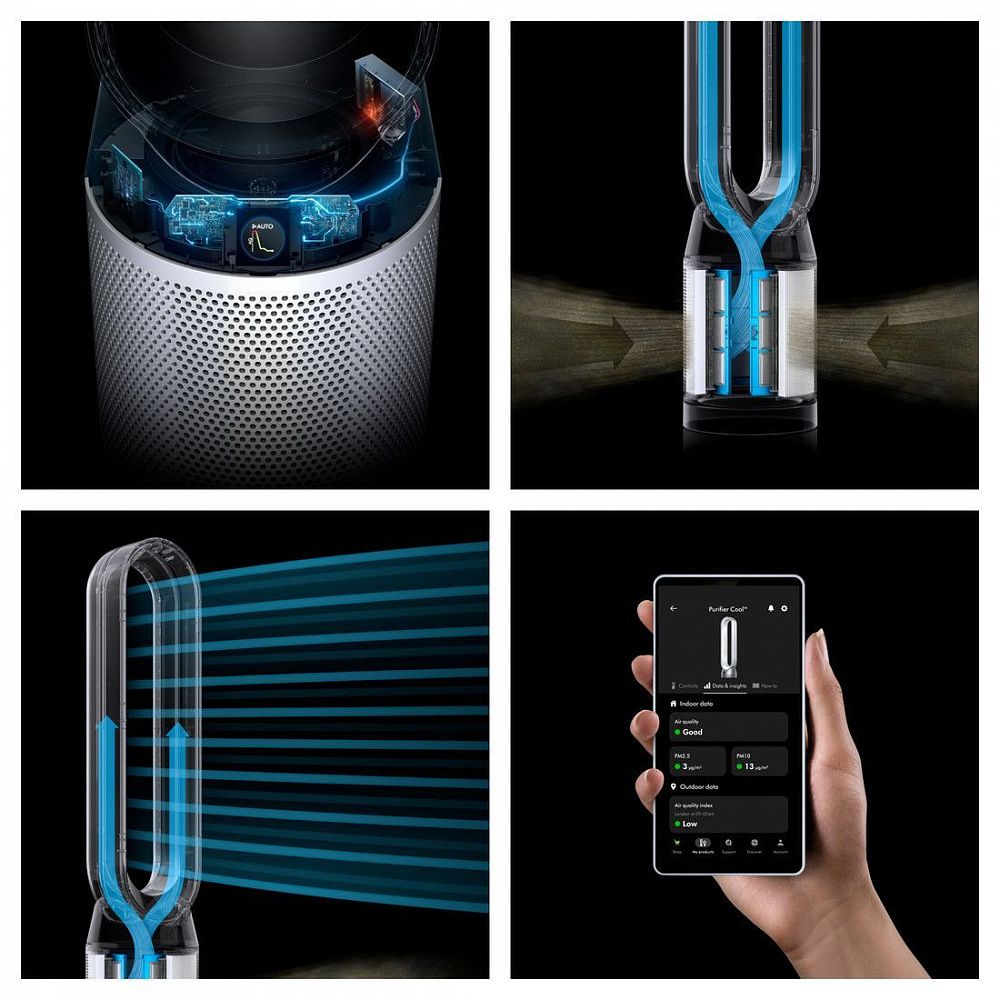 Очиститель воздуха Dyson Purifier Cool PC1 TP11 Purifying Fan White/Silver