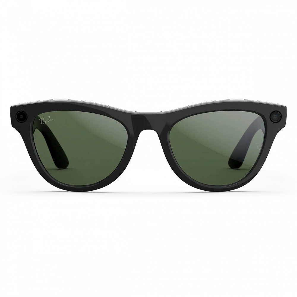 Умные очки Ray-Ban Meta Headliner (Gen 2) Shiny Black / Transitions Graphite Green