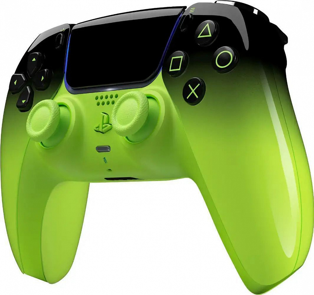 Геймпад беспроводной PlayStation DualSense Hyperpop Collection Remix Green