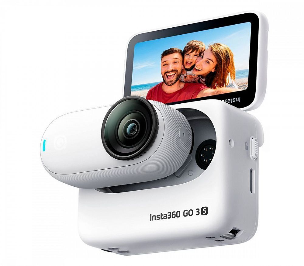 Экшн-камера Insta360 GO 3S 128GB Standard Bundle Arctic White