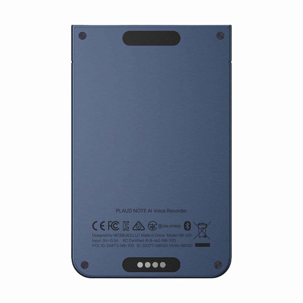 AI диктофон Plaud Note 64GB Navy Blue (ChatGPT)
