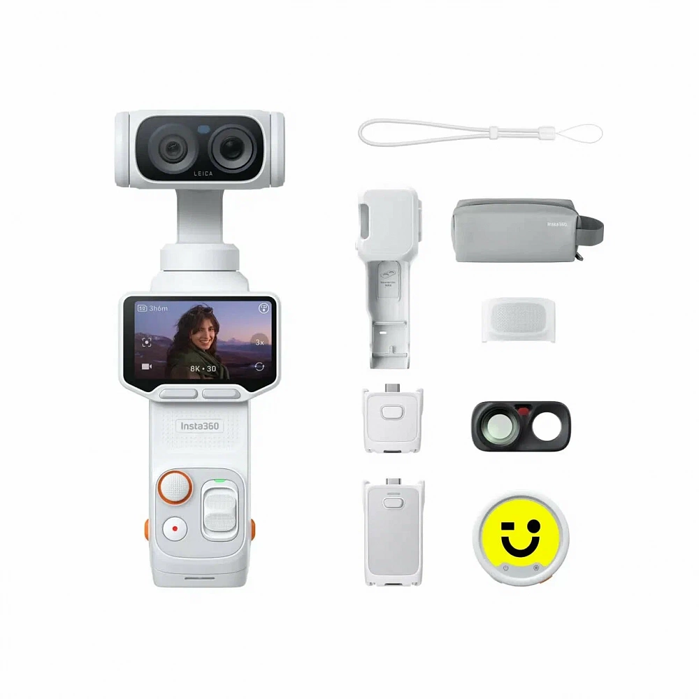 Камера Insta360 Luna Ultra Creator Bundle Stellar White