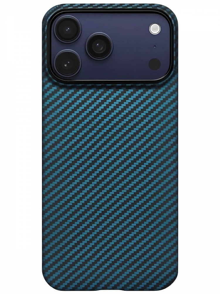 Чехол Pitaka Ultra-Slim Case для iPhone 17 Pro Black/Blue