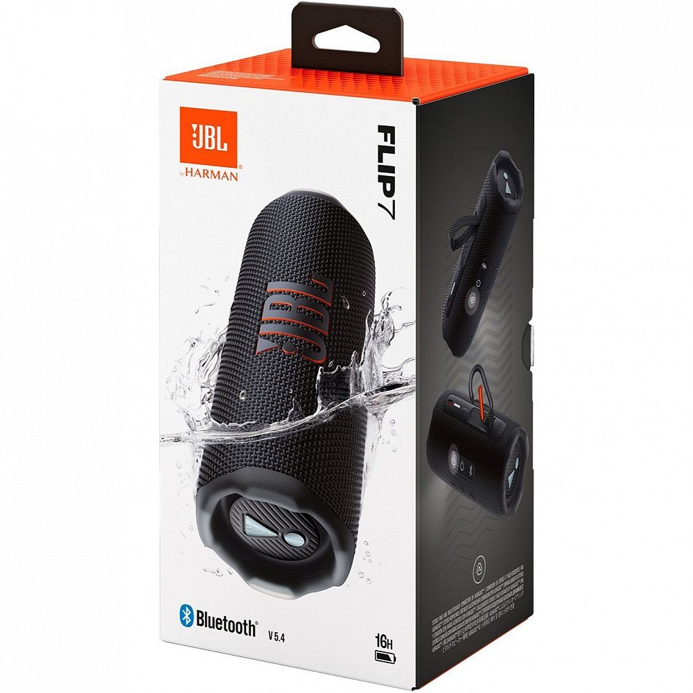 Портативная колонка JBL Flip 7 Black