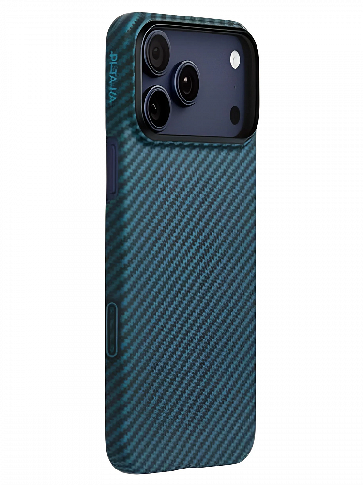 Чехол Pitaka Ultra-Slim Case для iPhone 17 Pro Black/Blue