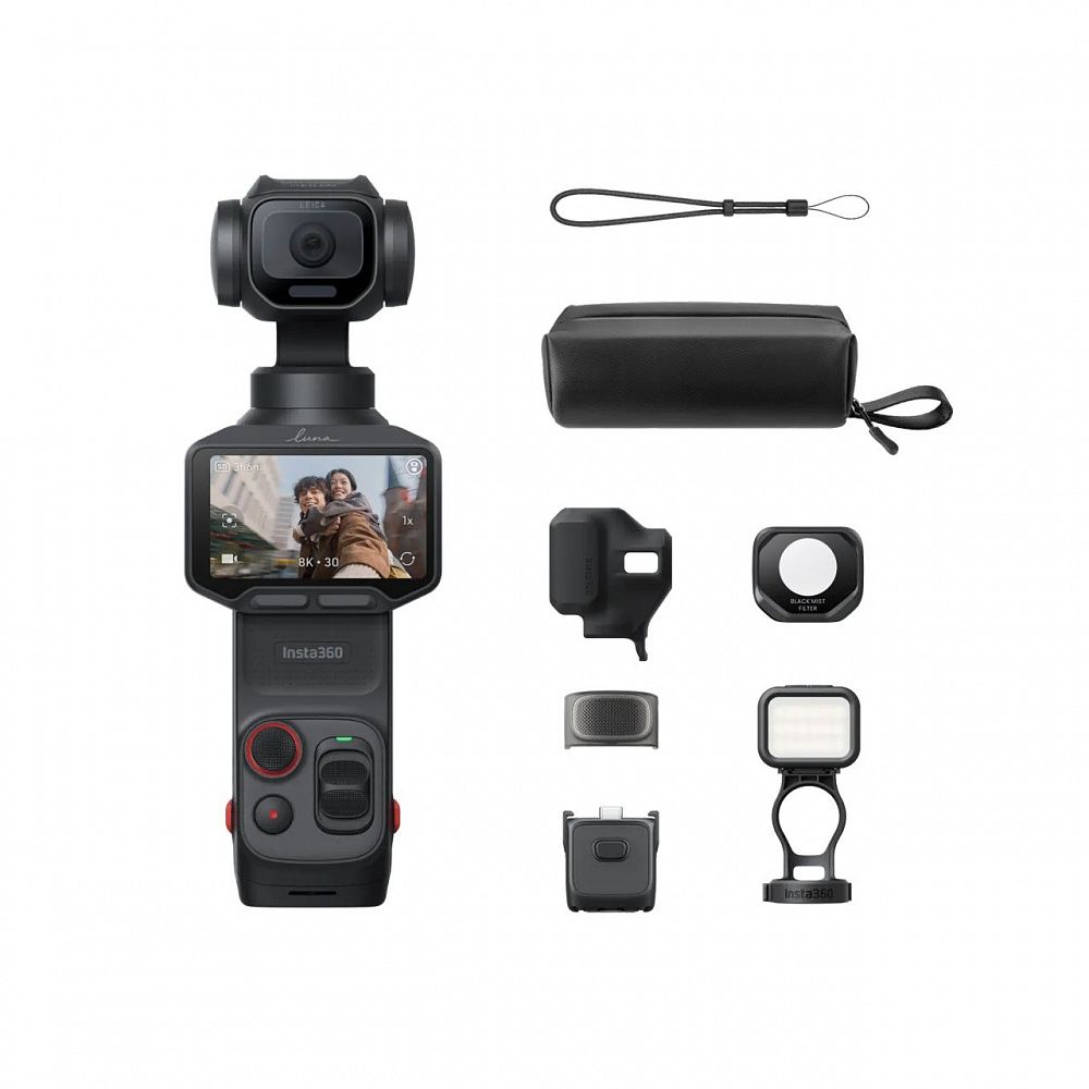 Камера Insta360 Luna Pro Fill Light Bundle Cosmic Black