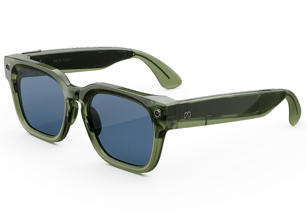 Умные очки Meta Fury Racing Green / Light Blue Atlantic